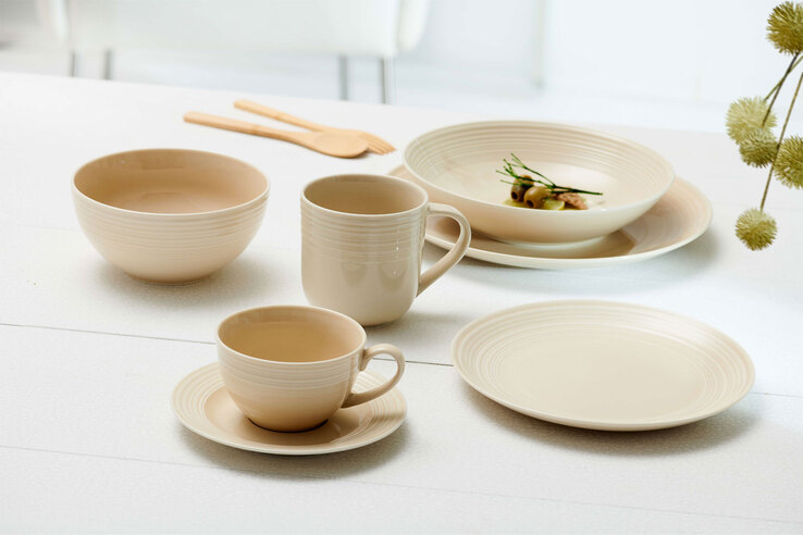 Ritzenhoff & Breker Dessertteller LEVI 6er Set beige