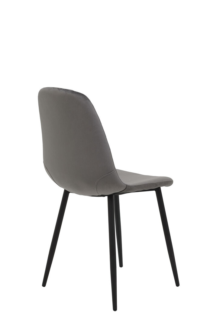 Esszimmerstuhl MIRA 2er Set grau