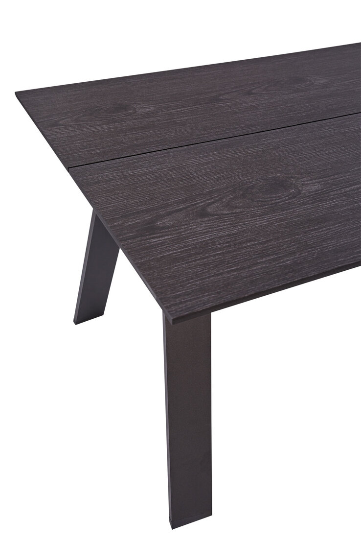 Garden FLAIR Gartentisch TINA 220 x 100 cm schwarz