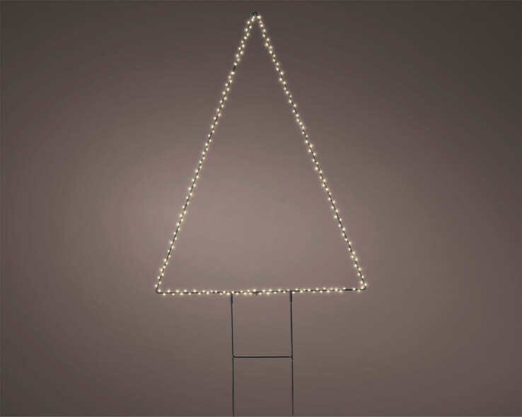 Lichtobjekt LED Gartenstecker Tanne BO OUTDOOR 77 cm