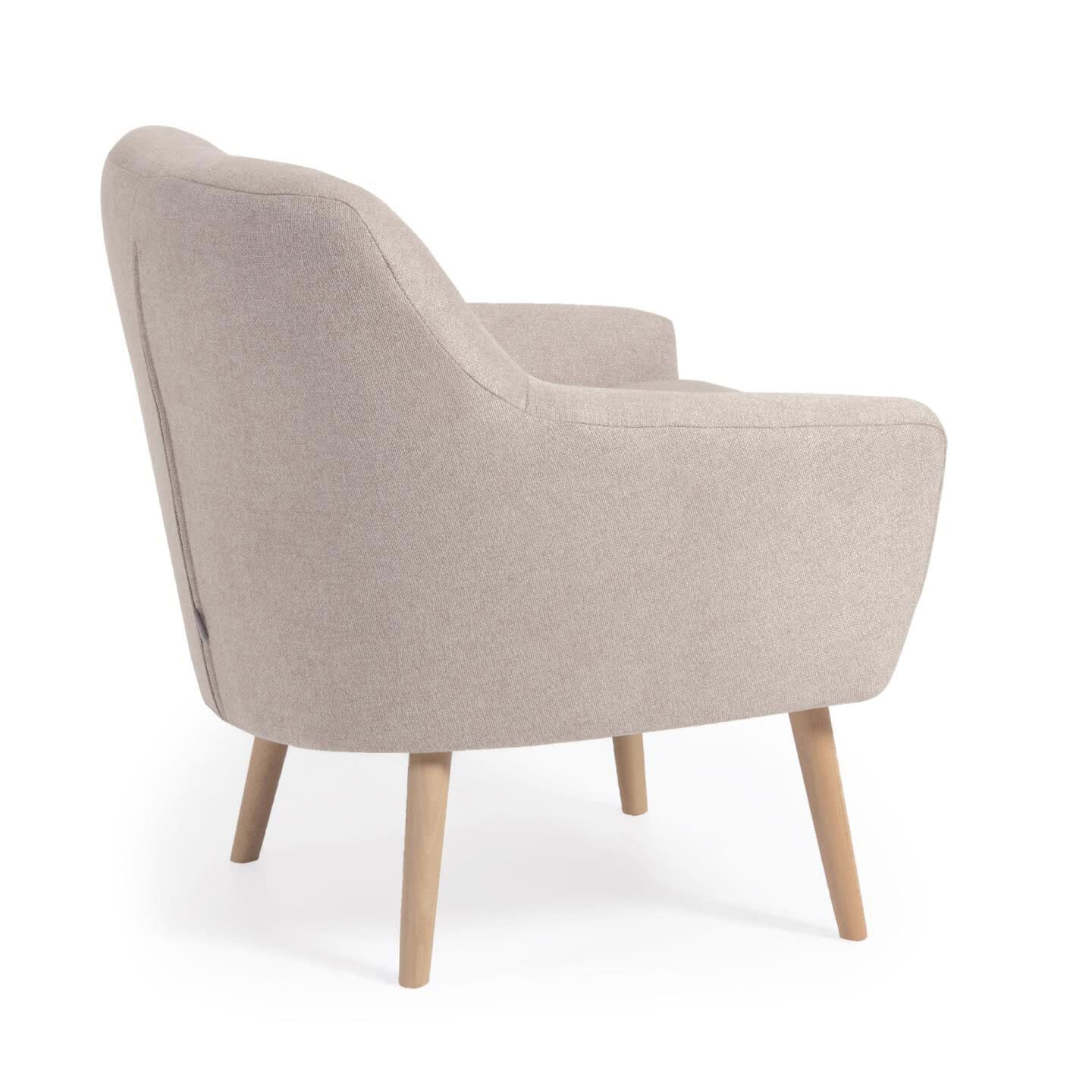 Kave Home Loungesessel CANDELA beige