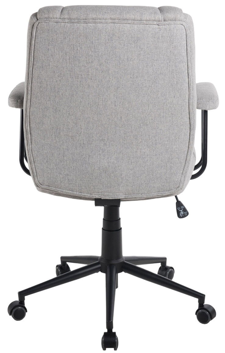 Chefsessel CASPER Schwarz/ Hellgrau