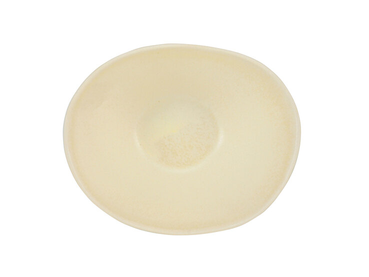 CreaTable Schale PIETRA Keramik sandbeige