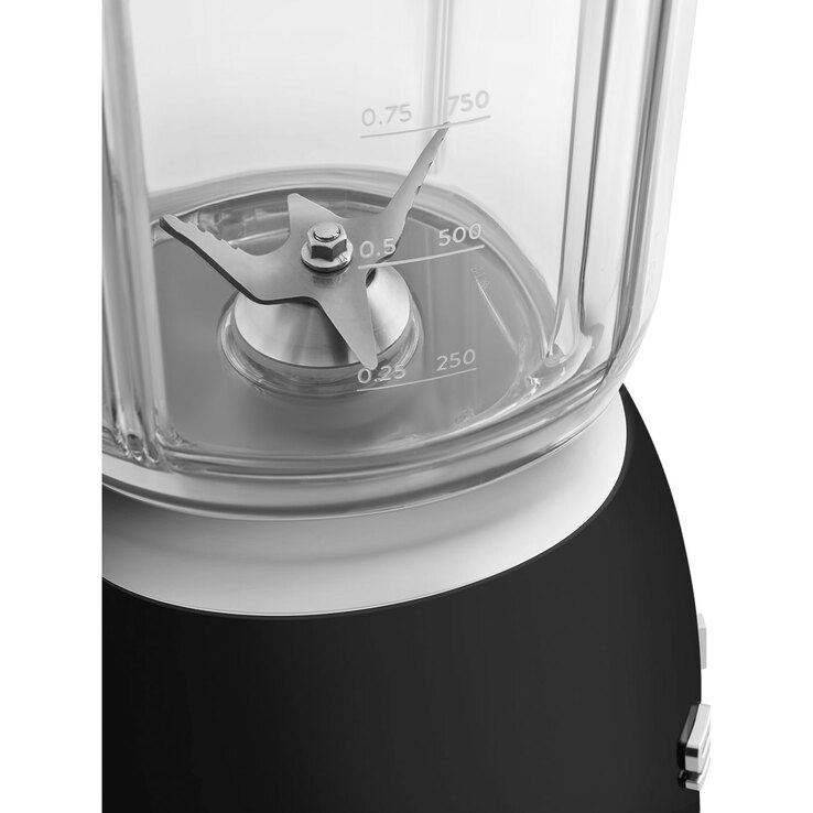 SMEG Standmixer 50´s Style 1500 ml Schwarz