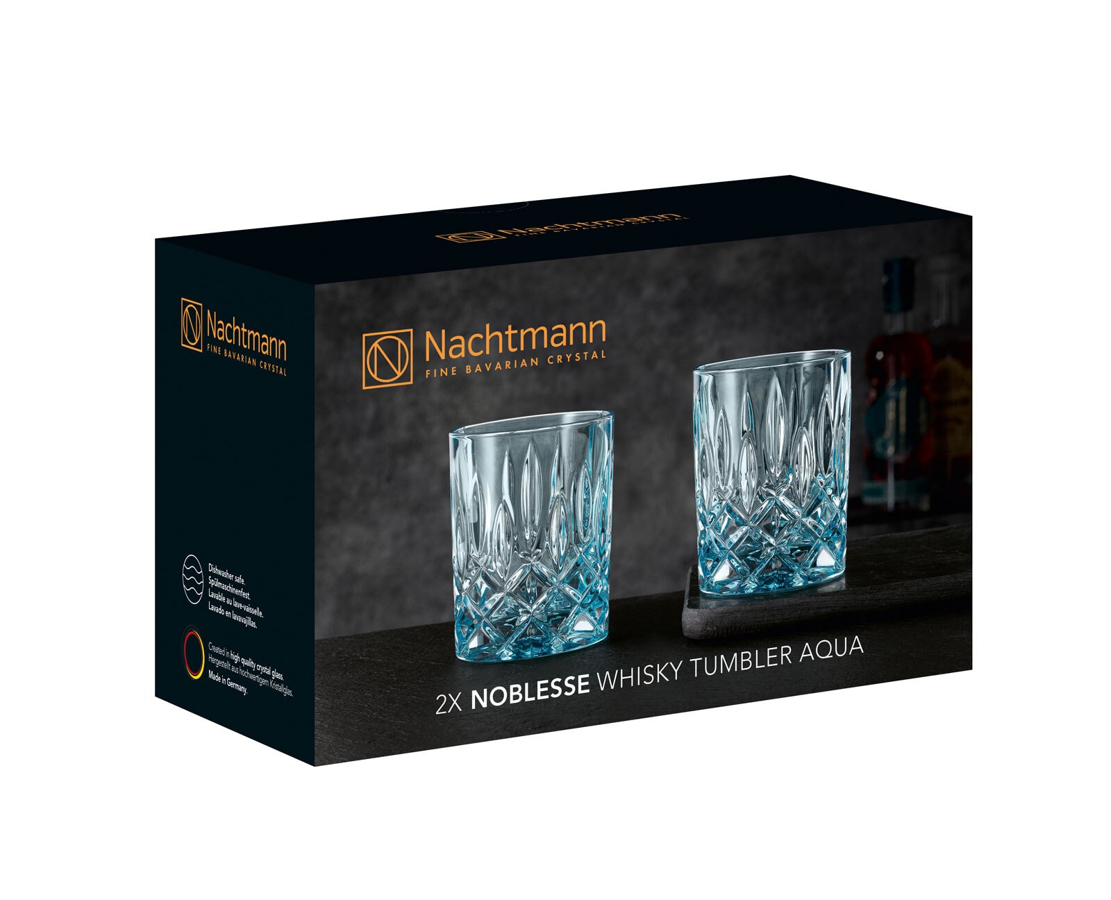 Nachtmann Whiskyglas NOBLESSE 2 Set aqua
