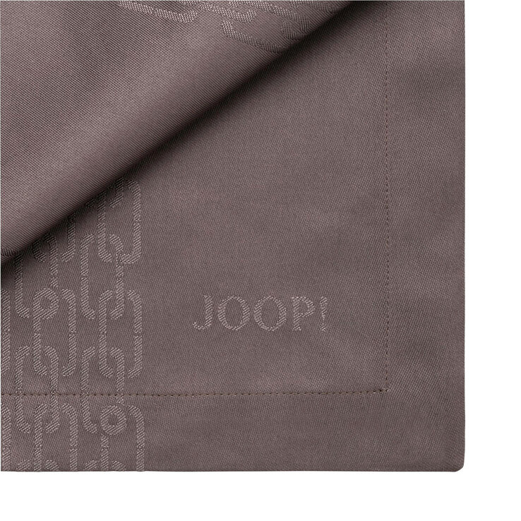JOOP! Serviette CHAINS 2er Set taupebraun