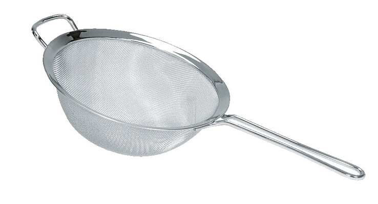 GEFU Sieb 45,3 cm Edelstahl silberfarbig