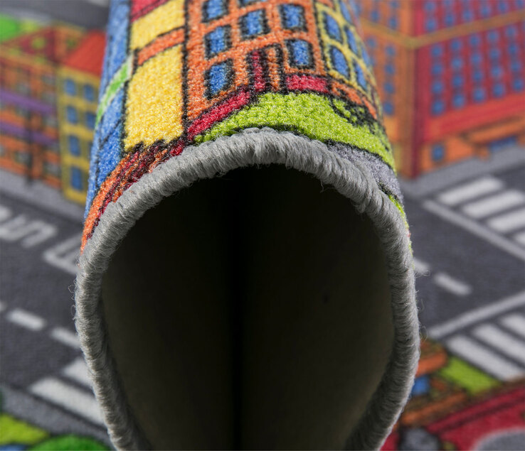 Teppich BIG CITY 140 x 200 cm mehrfarbig