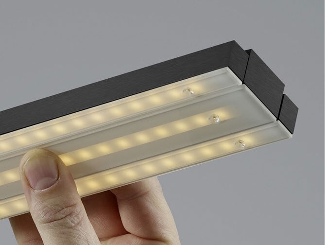 BANKAMP LED Pendellampe LIGHTLINE V3 anthrazit eloxiert