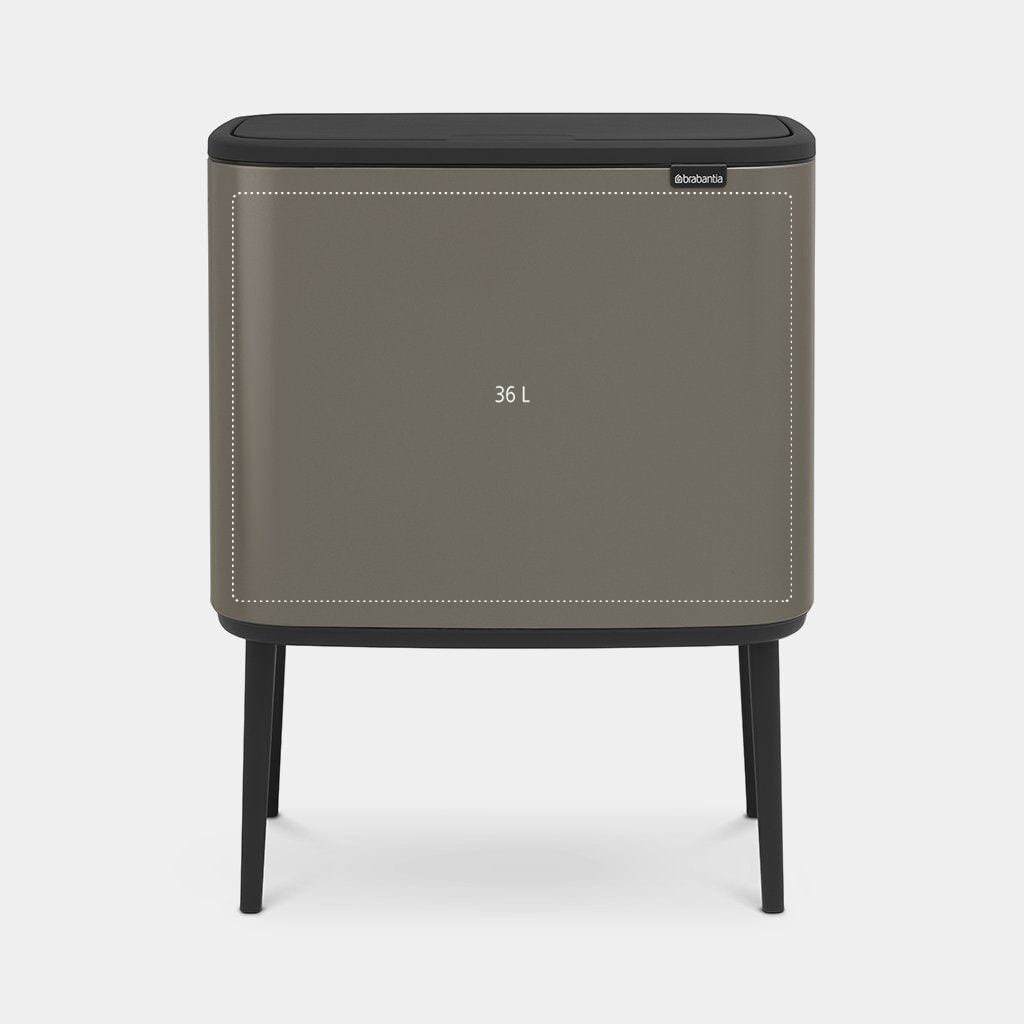 brabantia Mülleimer BO TOUCH BIN 36 Liter platinum