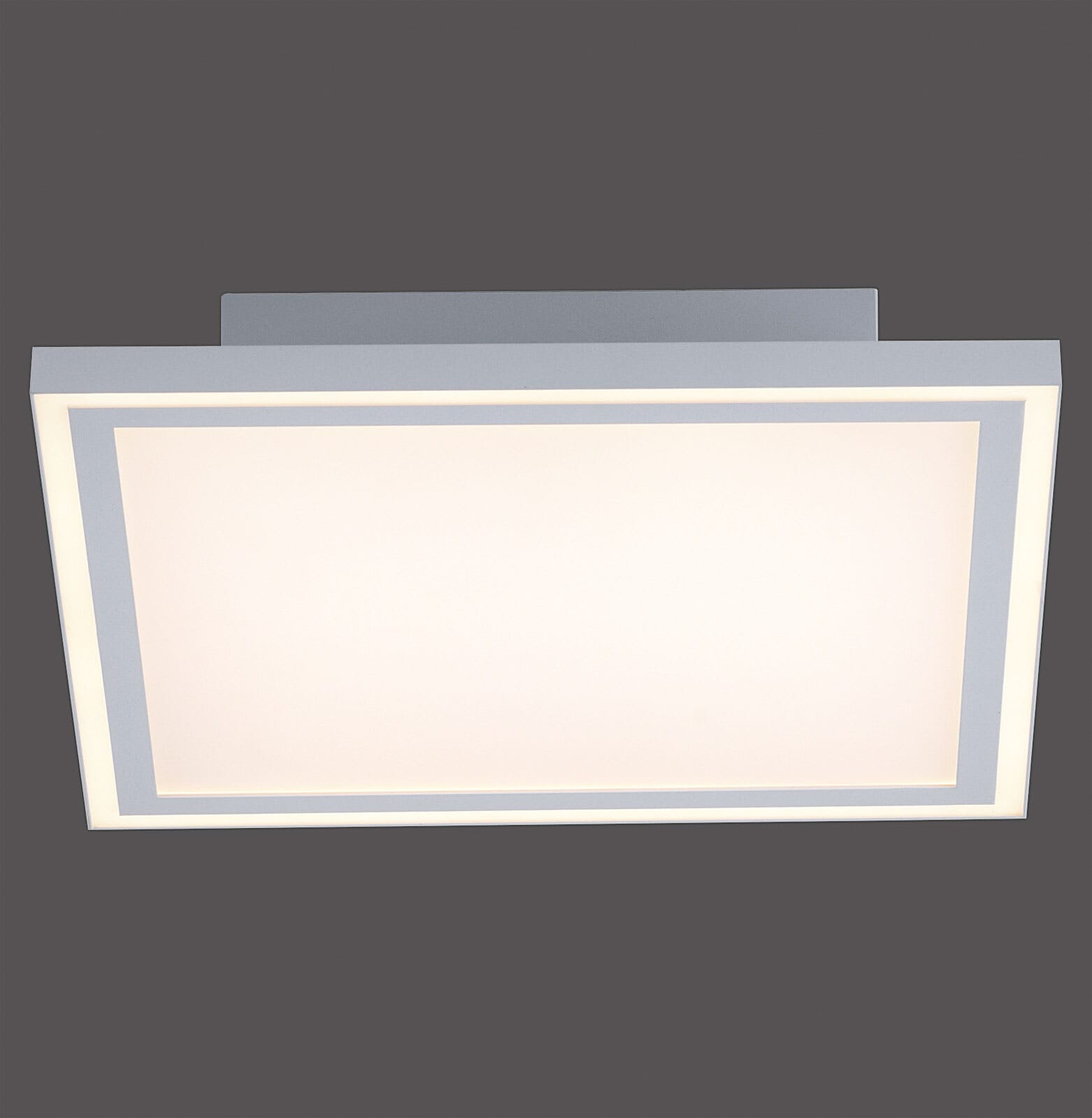 JUST LIGHT LED Deckenlampe EDGING 31 x 31 cm weiß