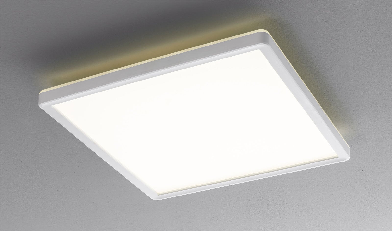 casaNOVA LED Deckenlampe PLAIN 29 x 29 cm weiß