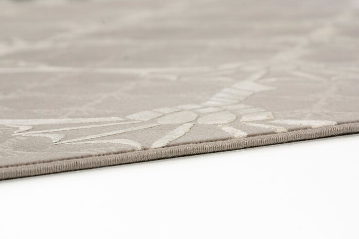 JOOP! Teppich CORNFLOWER DOUBLE 170 x 240 cm hellgrau