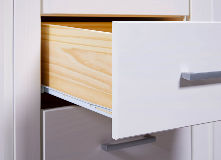 Drehtürenschrank THILO 140 x 190 cm weiß