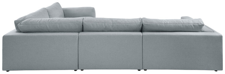 Ole Gunderson Ecksofa-Kombi LASSE II 345 x 252 cm grau