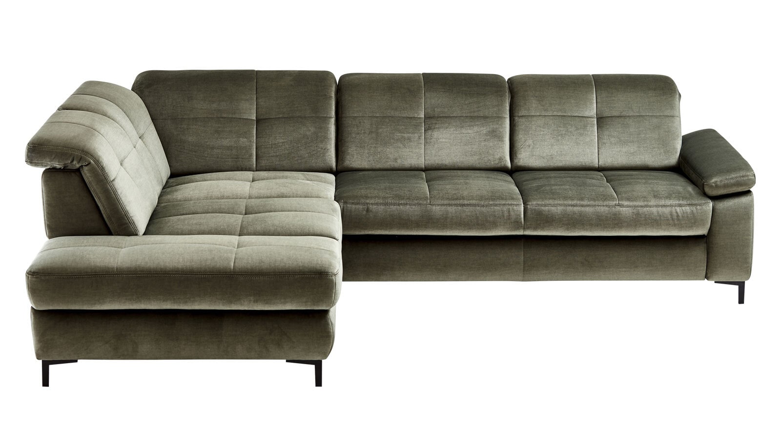 Ecksofa MIRO olive grün